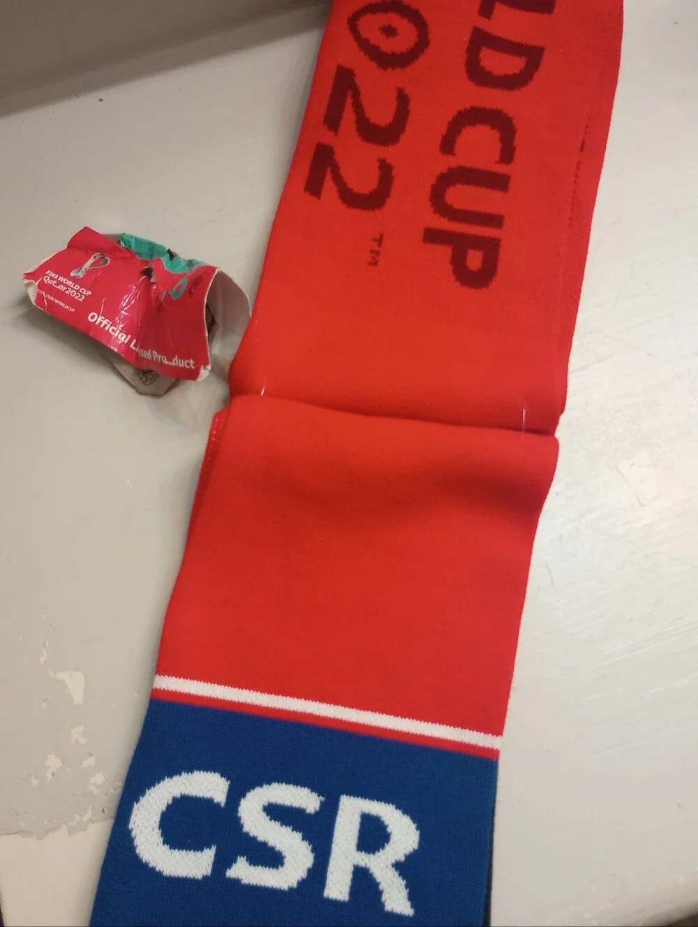 Official FIFA World Cup Qatar 2022 Scarf NWT